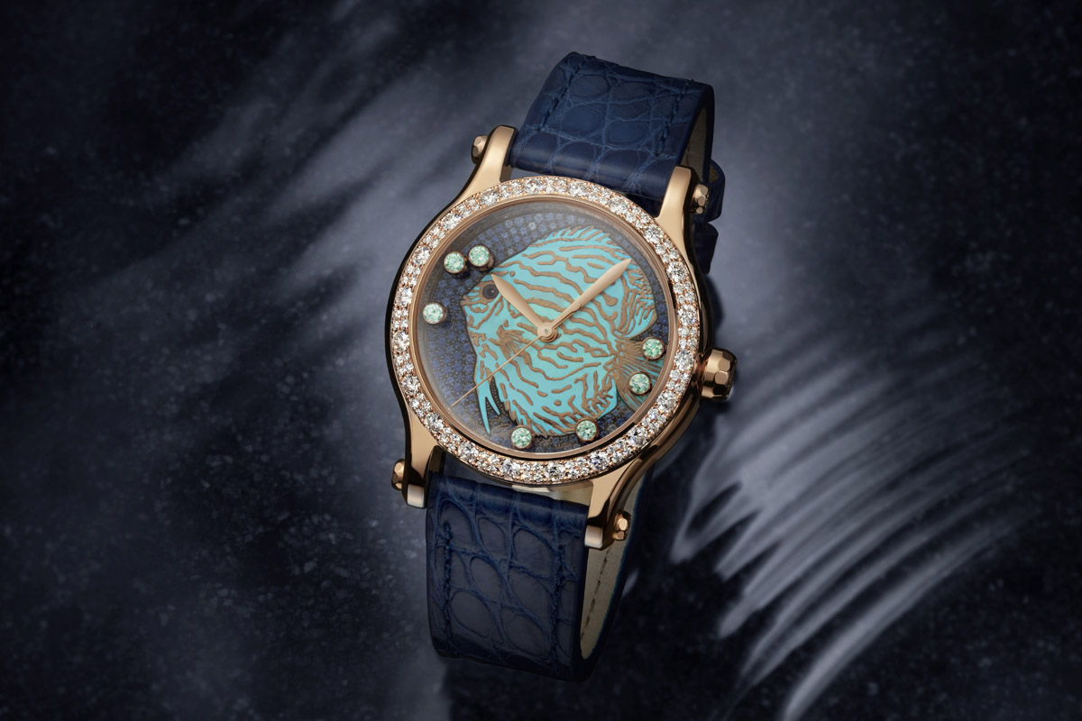 Ochi De Tigru, Malachit, Diamante Și Aur Etic În Cele Mai Impresionante Ceasuri Chopard.